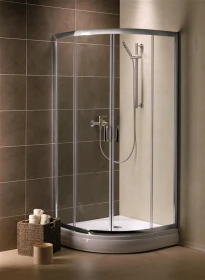 Radaway Premium Plus A 1900 kabina prysznicowa 80x80 cm półokrągła chrom połysk/szkło przezroczyste 30413-01-01N