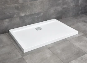 Radaway Argos D brodzik 100x80 cm prostokątny biały 4AD810-01