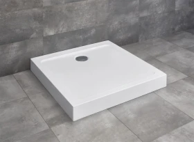Radaway Doros C Compact brodzik 100x100 cm kwadratowy biały SDRC1010-05