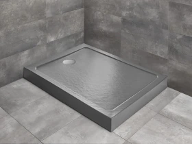 Radaway Doros F Compact brodzik prostokątny 100x80 cm stone antracyt SDRFP1080-05-64S