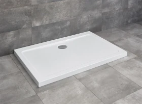 Radaway Doros Plus D brodzik 130x90 cm prostokątny biały SDRPD1390-01