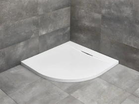 Radaway Giaros brodzik półokrągły 90x90 cm biały MKGA9090-03