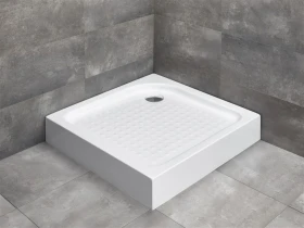 Radaway Rodos C brodzik 90x90 cm kwadratowy z obudową biały 4K99155-04