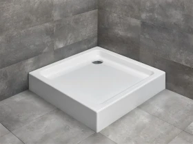 Radaway Siros C brodzik 80x80 cm kwadratowy biały SBC8817-1