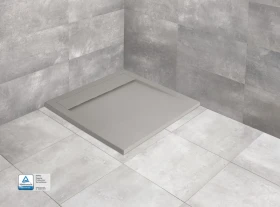 Radaway Teos C brodzik kwadratowy 80x80 cm cement HTC8080-74
