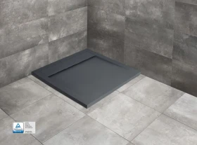 Radaway Teos C brodzik kwadratowy 90x90 cm antracyt HTC9090-64