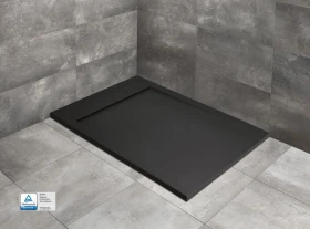 Radaway Teos F brodzik prostokątny 100x80 cm czarny HTF10080-54