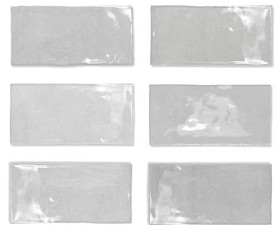 Płytka ścienna WOW FEZ GREY GLOSS 6,2 X 12,5 CM