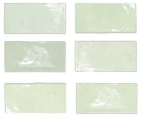  Płytka ścienna WOW FEZ MINT GLOSS 6,2 X 12,5 CM