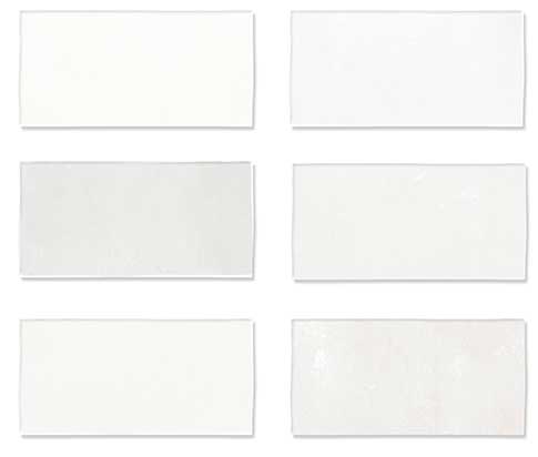 6,2 X 12,5 CM WOW FEZ WHITE MATT