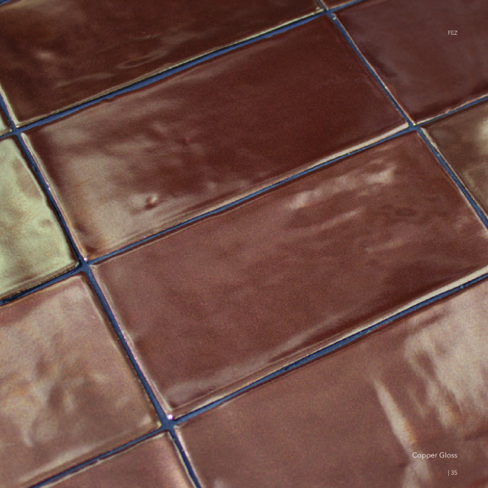6,2 X 12,5 CM WOW FEZ COPPER GLOSS